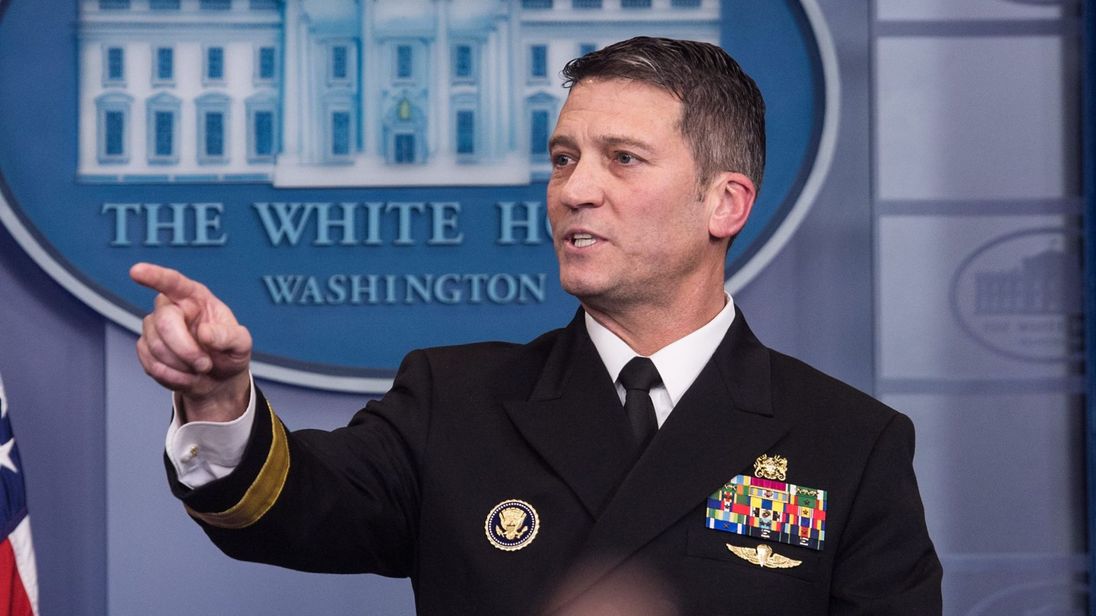 Trump appoints personal physician to veteran minister