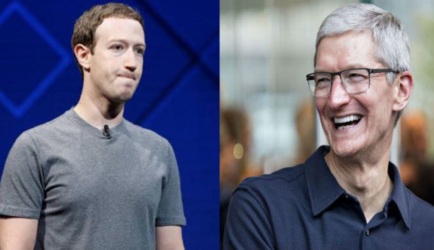 Mark Zuckerberg hits back at Tim Cook