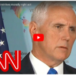 Mike Pence: Syria airstrikes morally right act