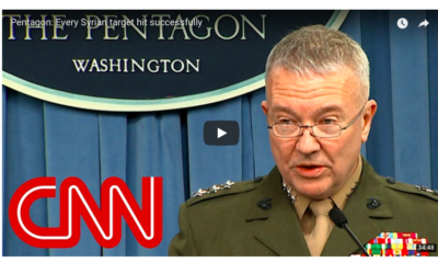 Pentagon: Every Syrian target hit successfully